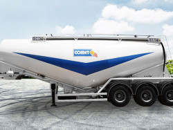 Cement tank semi-trailer 