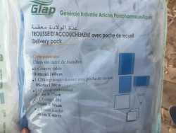 Sterile delivery pack with collection bag